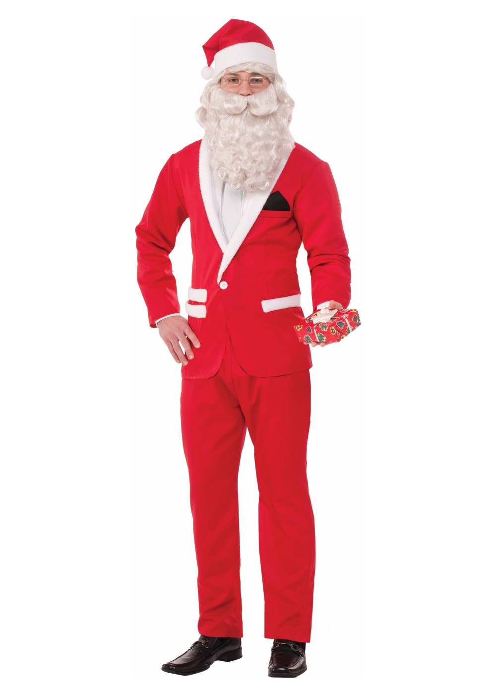 Suited Santa Men Christmas Costume