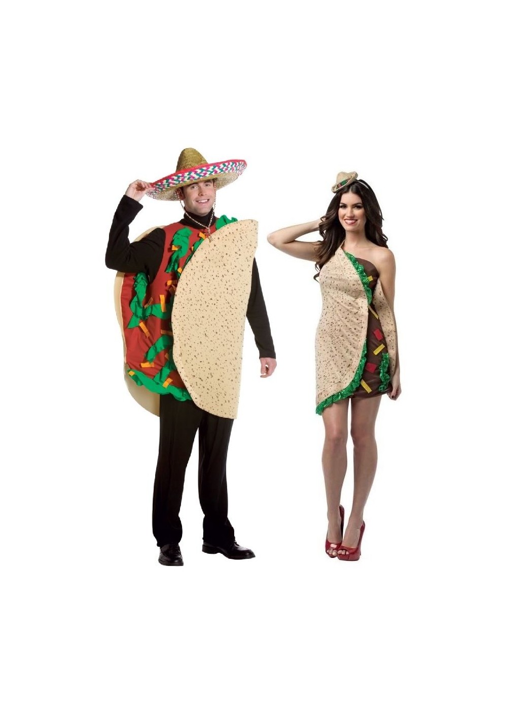 Taco Couple Costume Kit