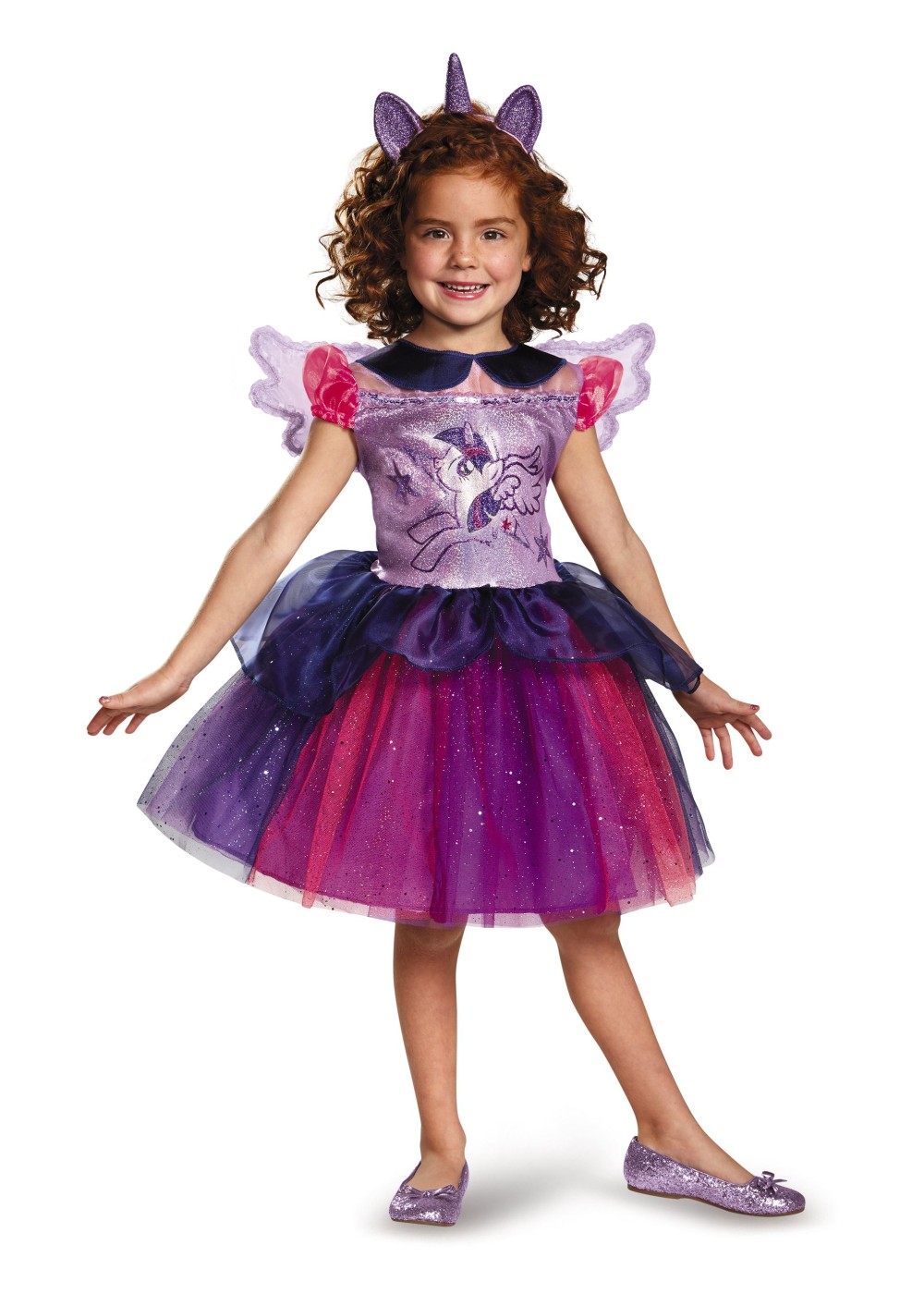 Kids Girls Twilight Sparkle Tutu Deluxe Costume