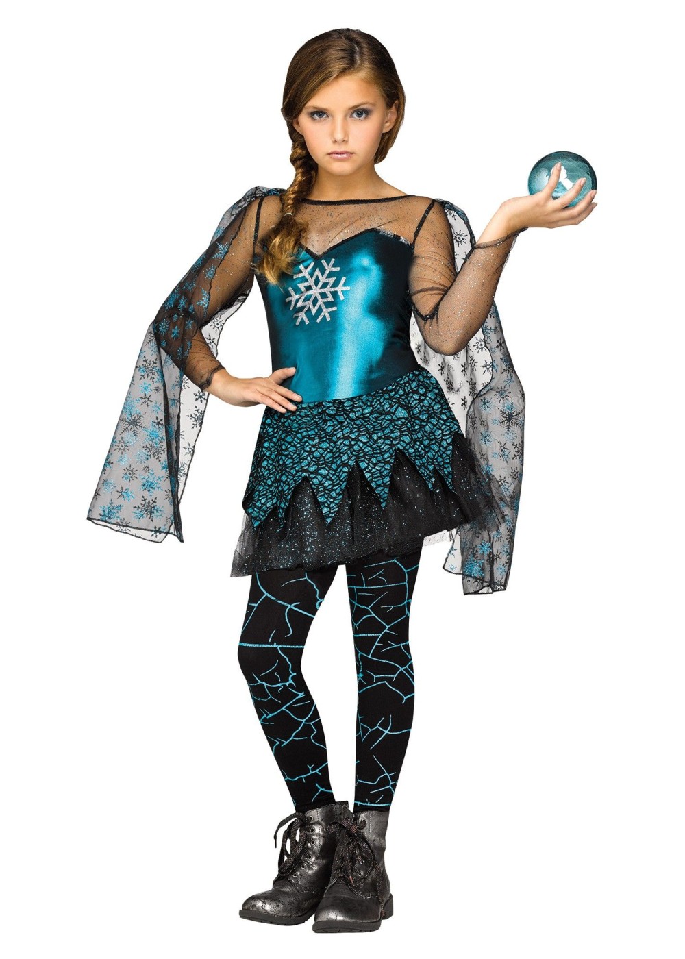 Kids Girls Wicked Queen Costume