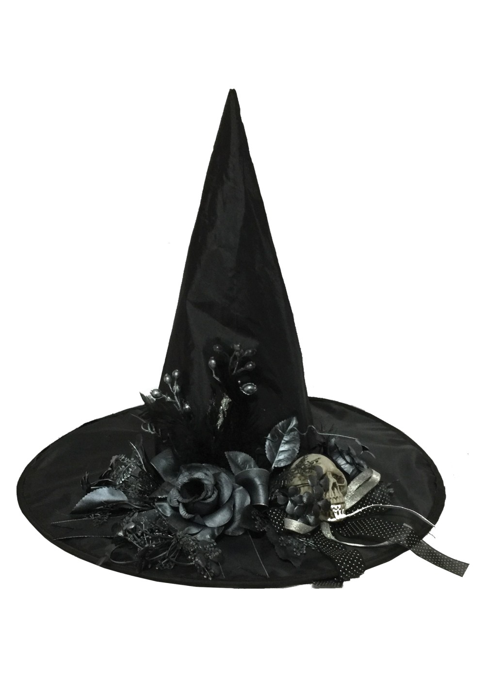 Witch Hat With Skull