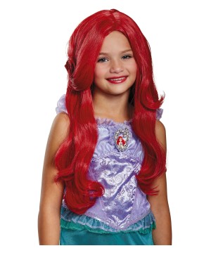 Ariel Girls Costume Wig