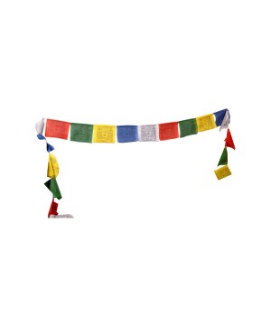 Mini Tibetan Buddha Prayer Flag Roll