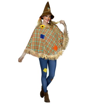 Womens Scarecrow Poncho