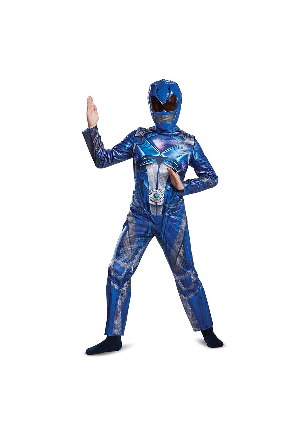 Power Rangers Movie Blue Ranger Boys Costume