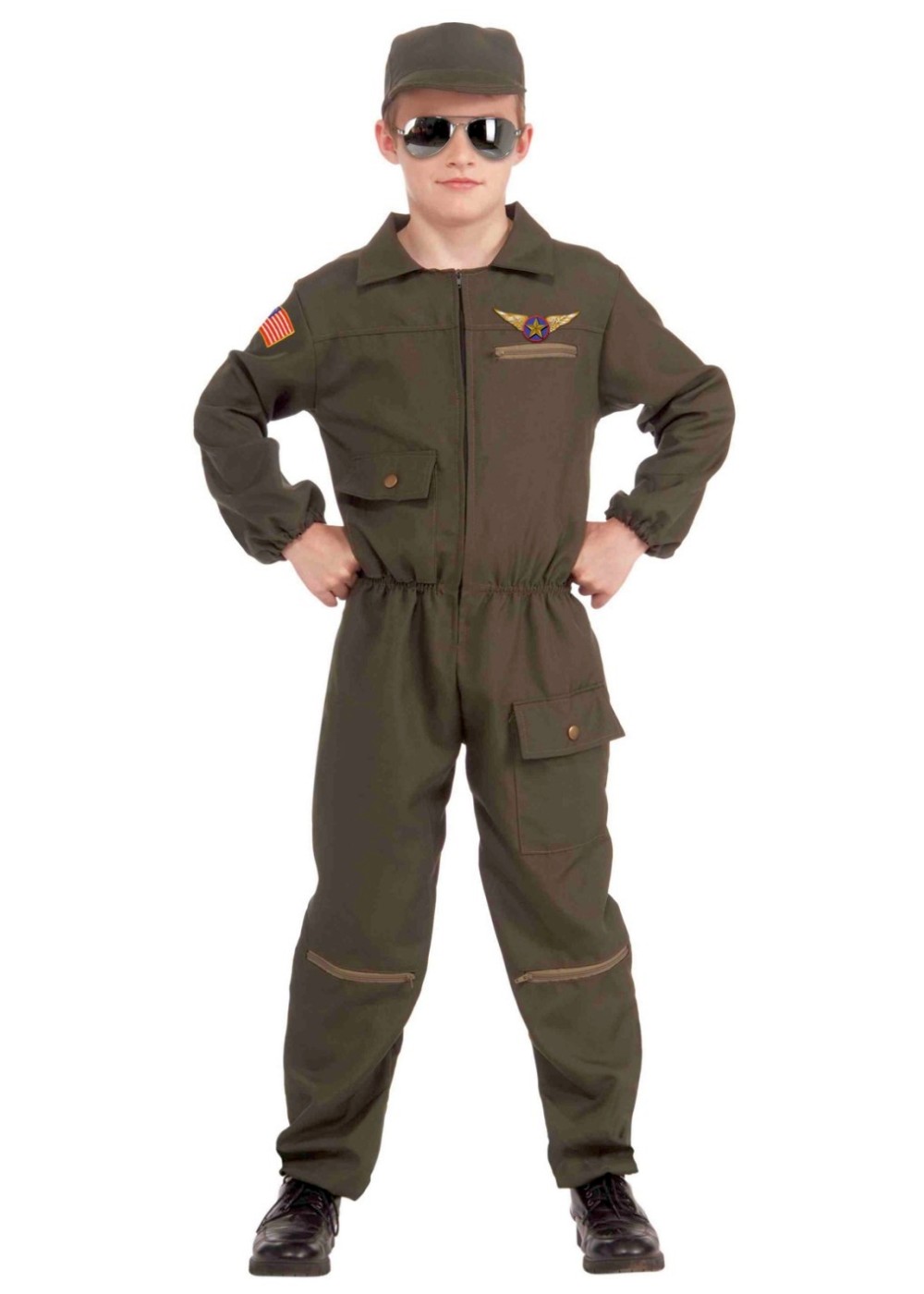 Boys Military Air Force Fighter Pilot Costume