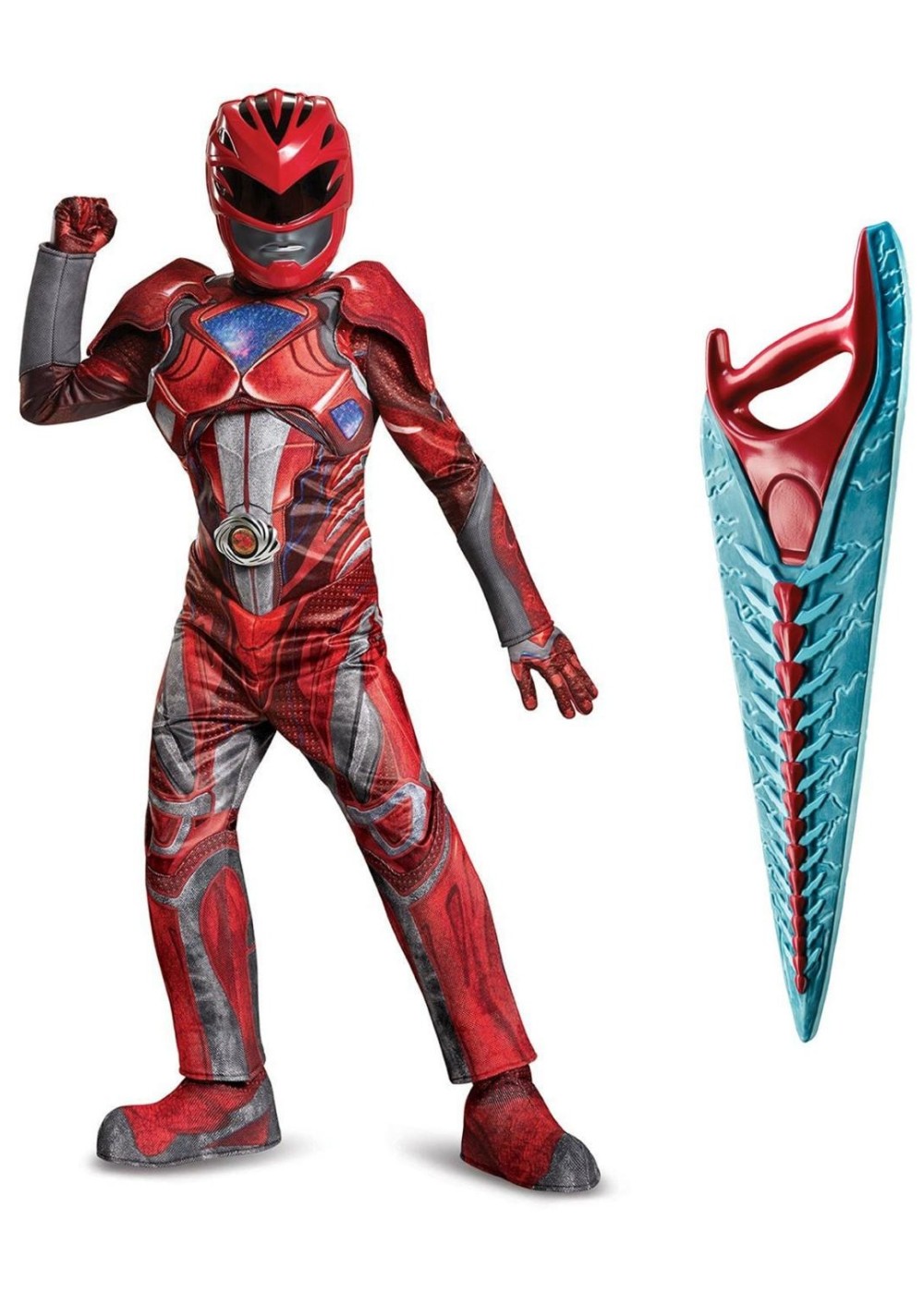 Boys Red Power Ranger Costume