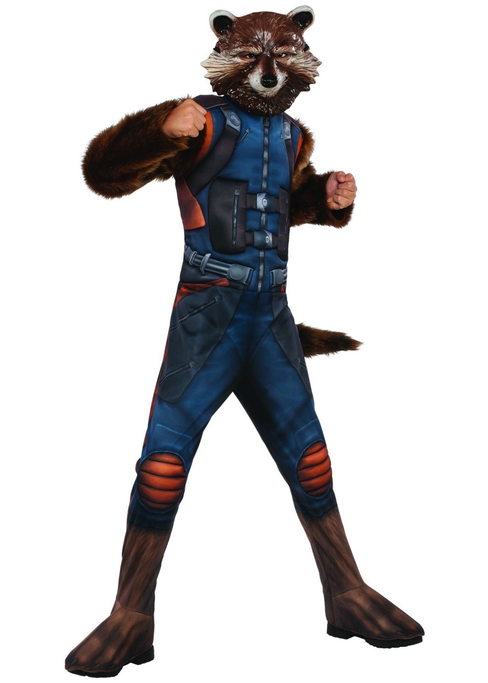 Rocket Raccoon Muscle Boys Costume