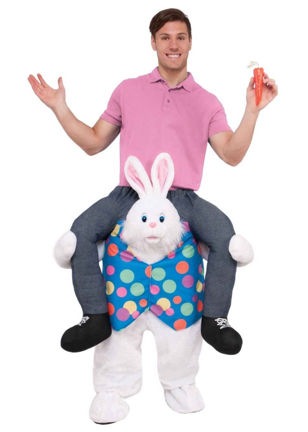 Easter Bunny Piggyback Costume