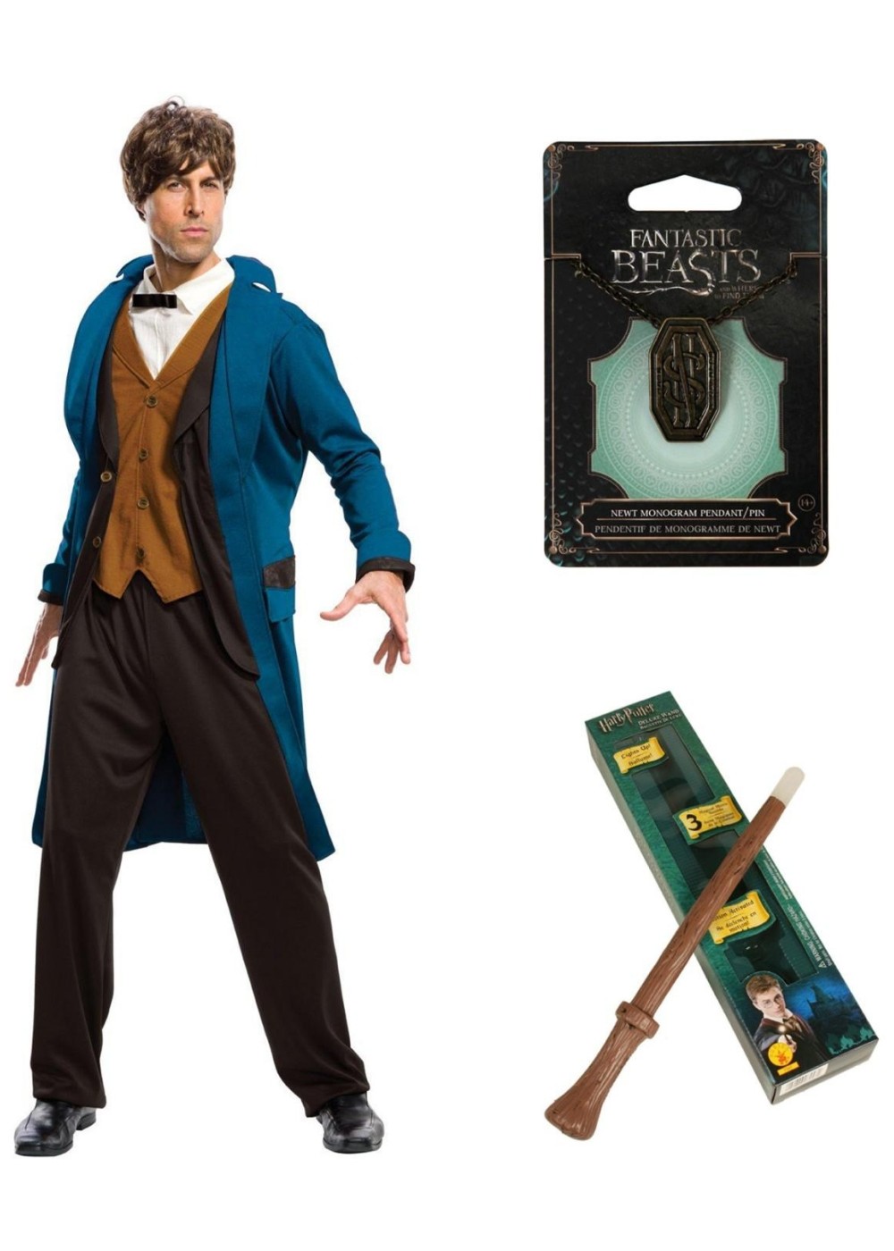 Fantastic Beasts Newt Character Costume Kit