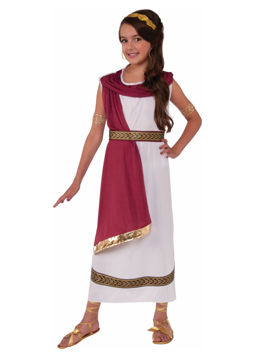Kids Greek Goddess Girls Costume