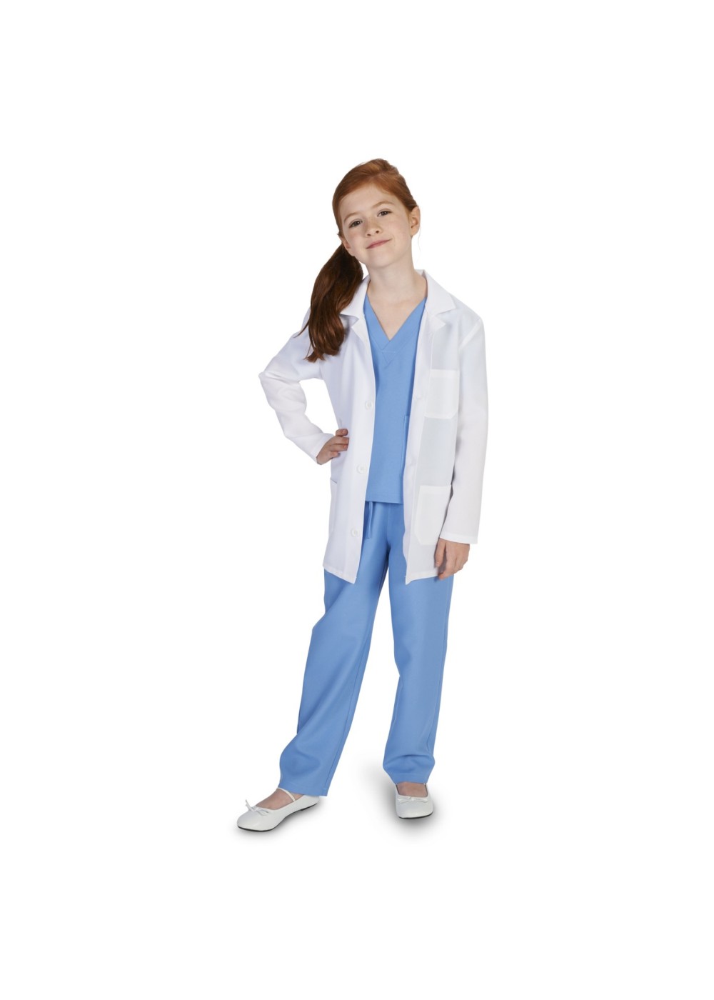 Kids Girls Professional Doctor Costume