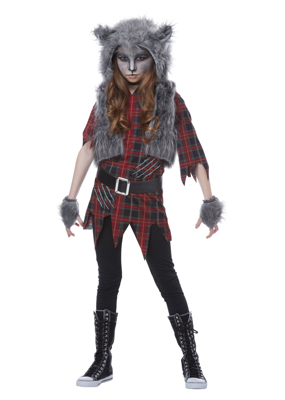 Kids Werewolf Girls Costume
