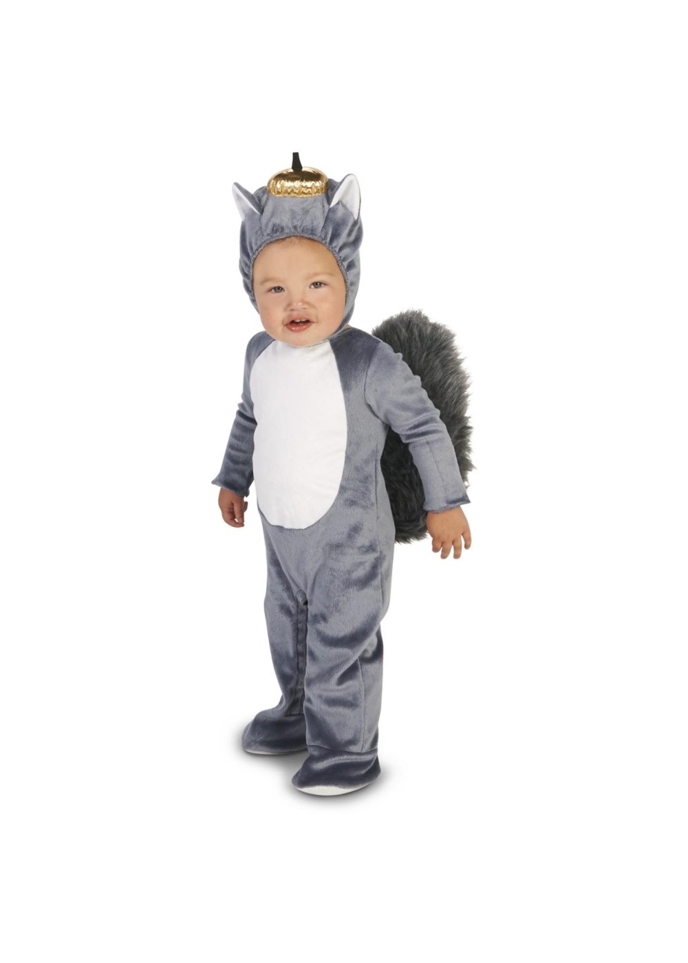 Grey Squirrel Baby Boys Costume