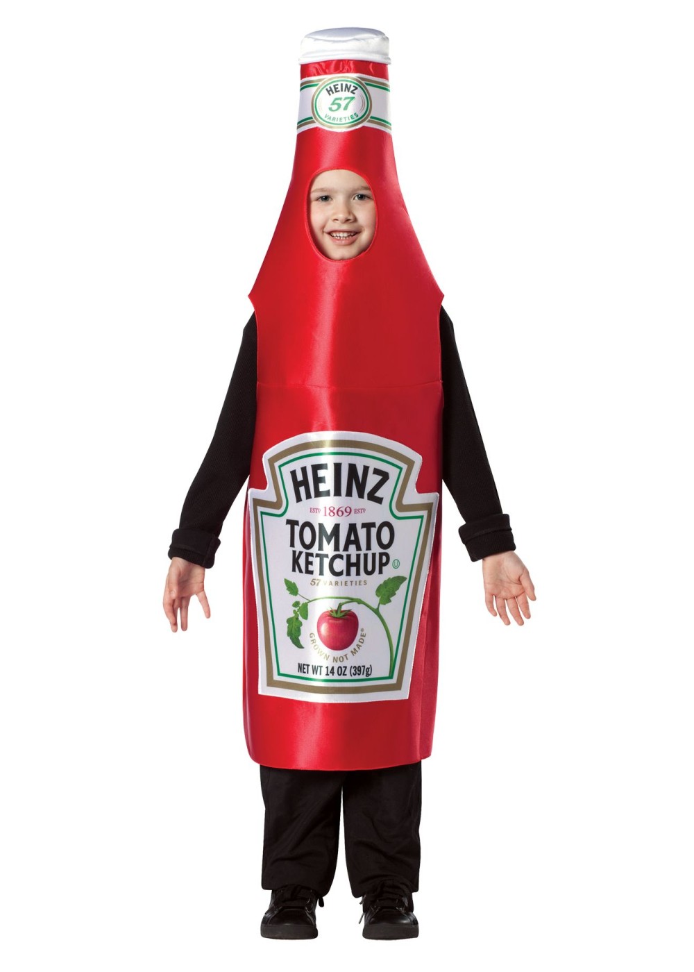 Boys Heinz Ketchup Costume