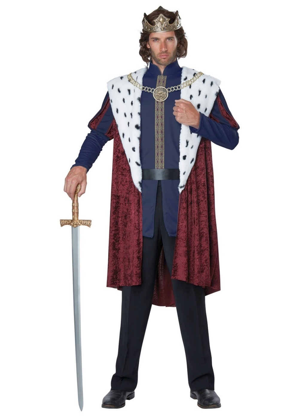 Medieval Story King Mens Costume