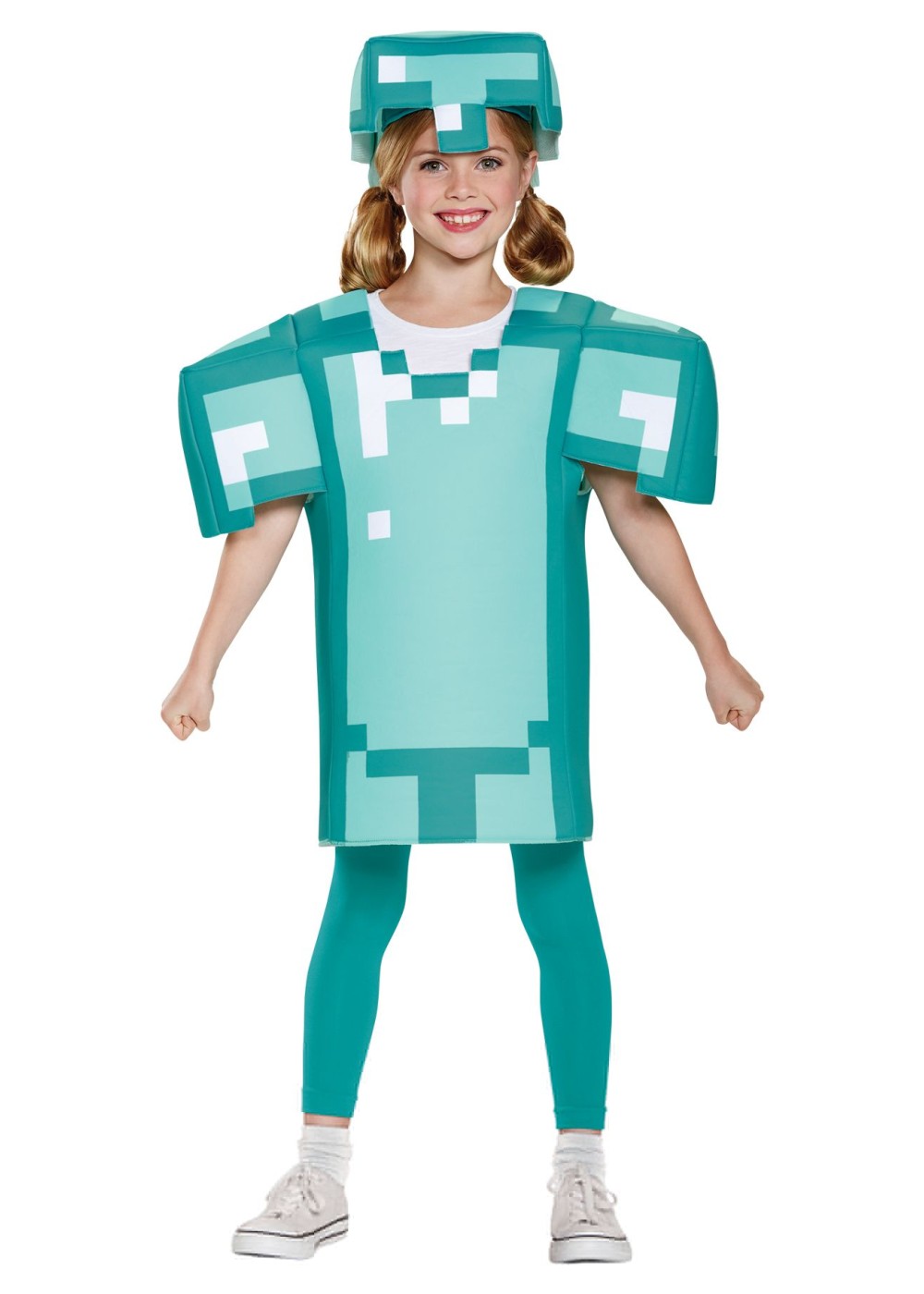 Kids Minecraft Armor Girls Costume