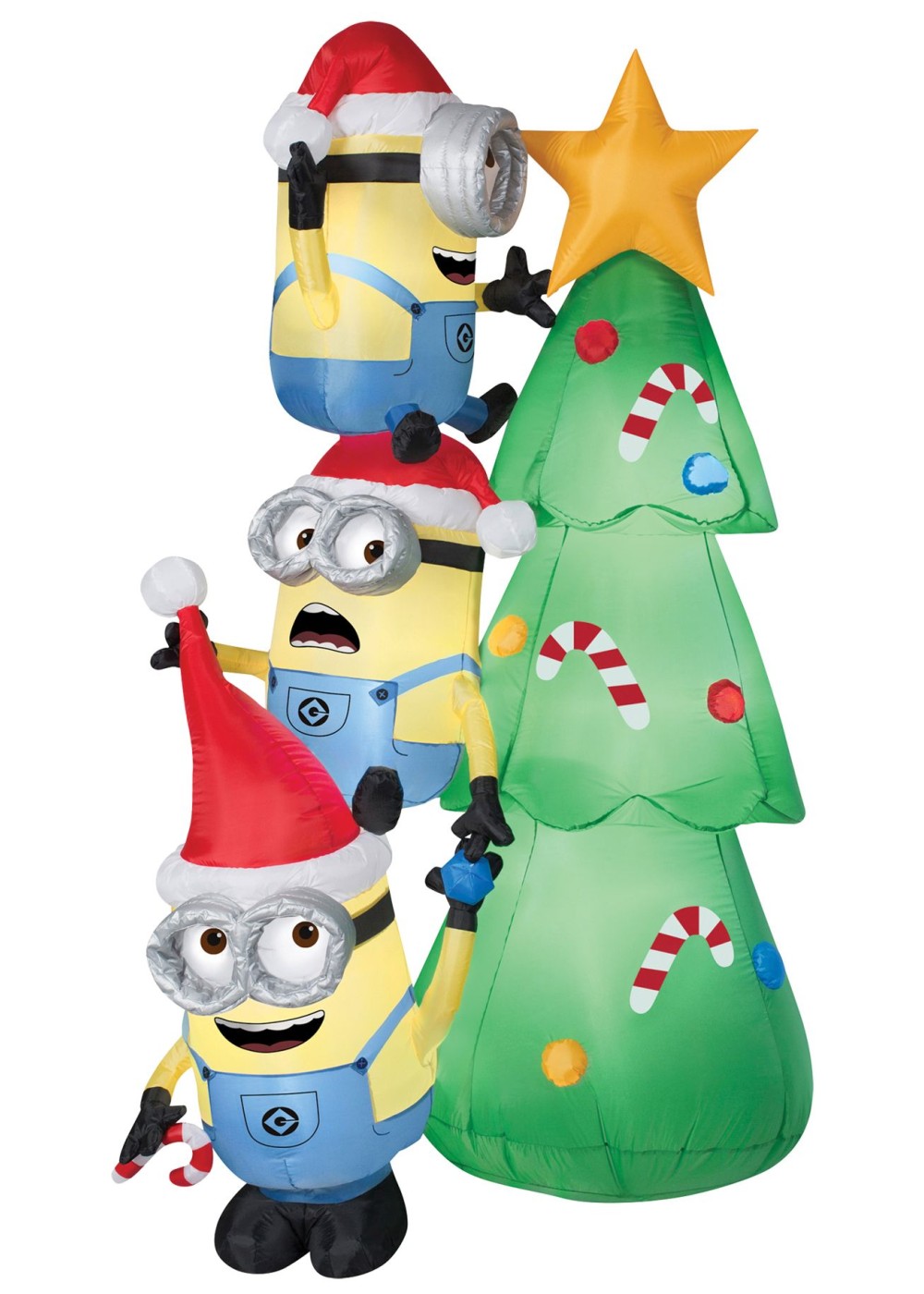 Minions Christmas Tree Airblown Inflatable