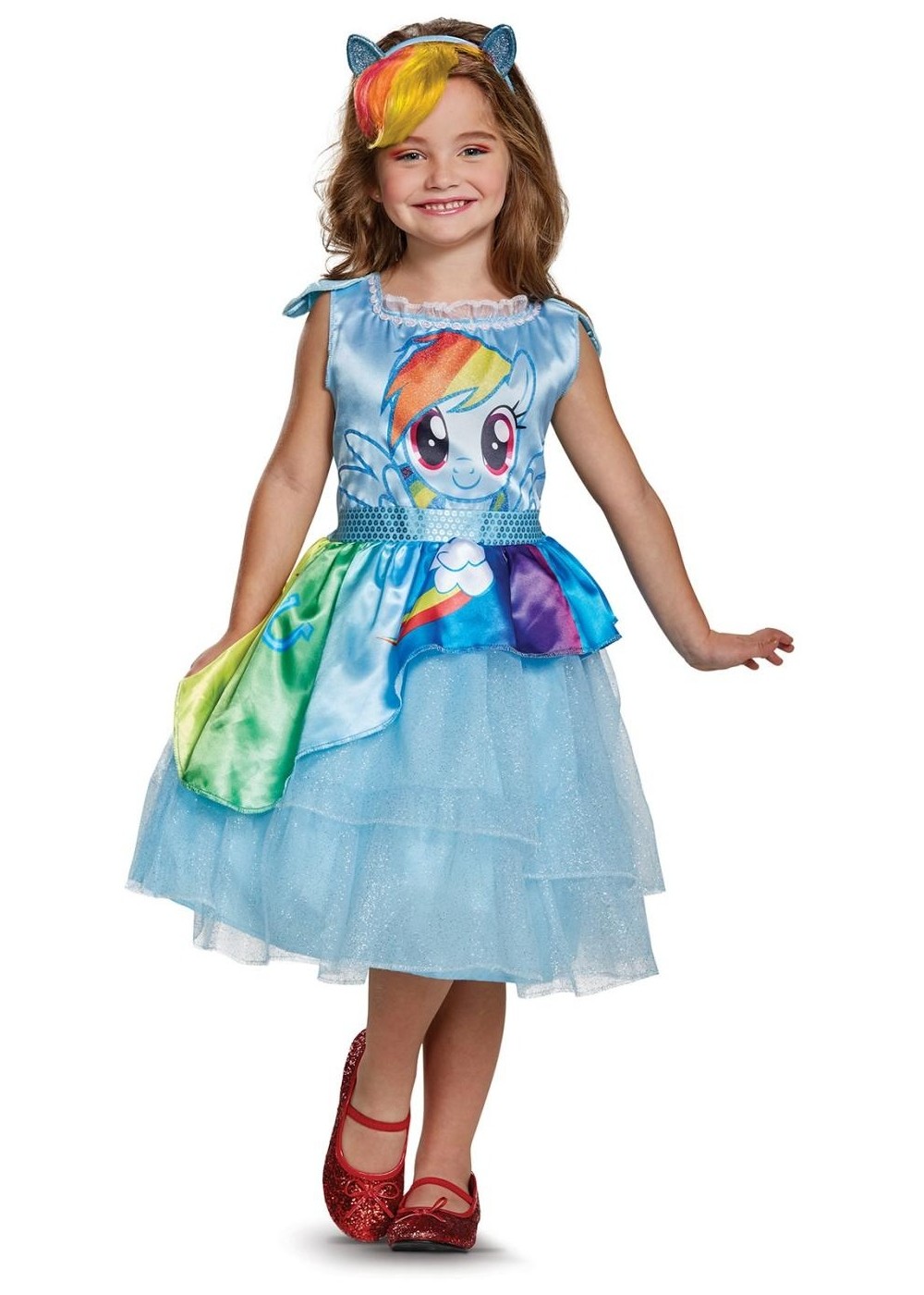 Kids My Little Pony Rainbow Dash Girls Costume