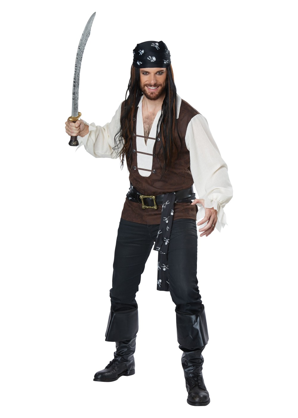 High Seas Pirate Men Costume Pirate Costumes 1018