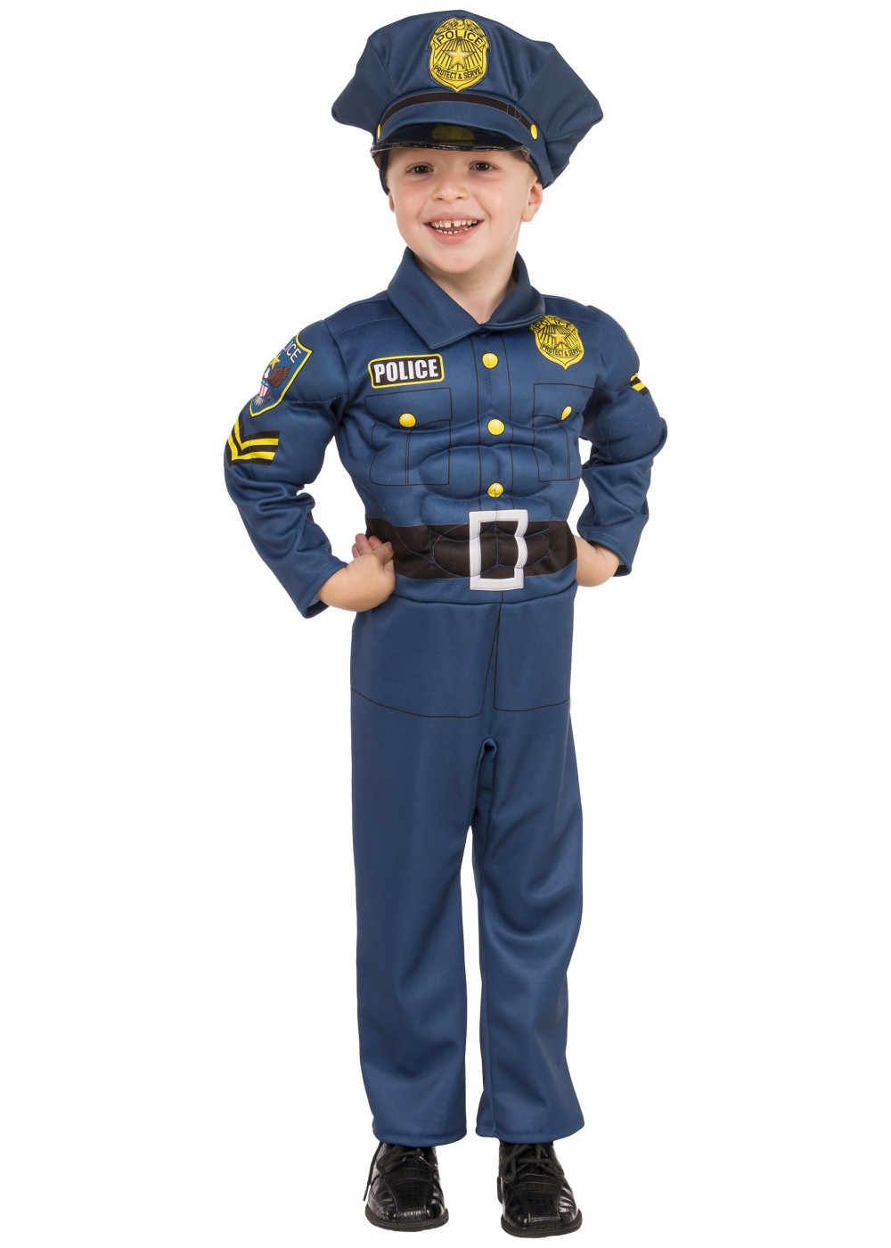 Cop Boys Costume
