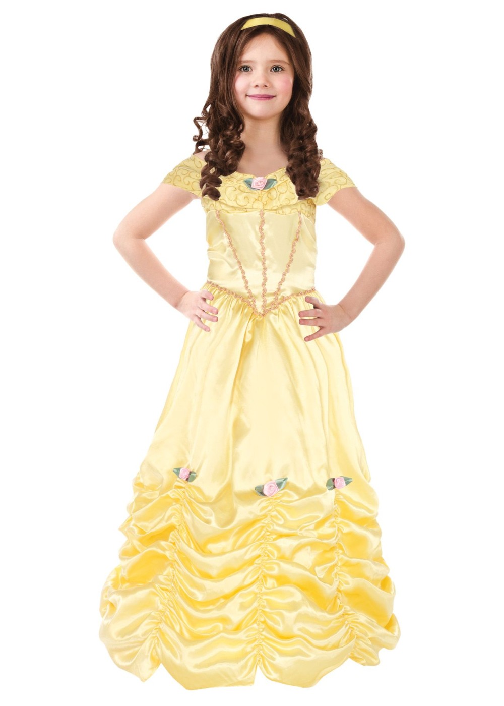 Kids Princess Belle Girls Costume