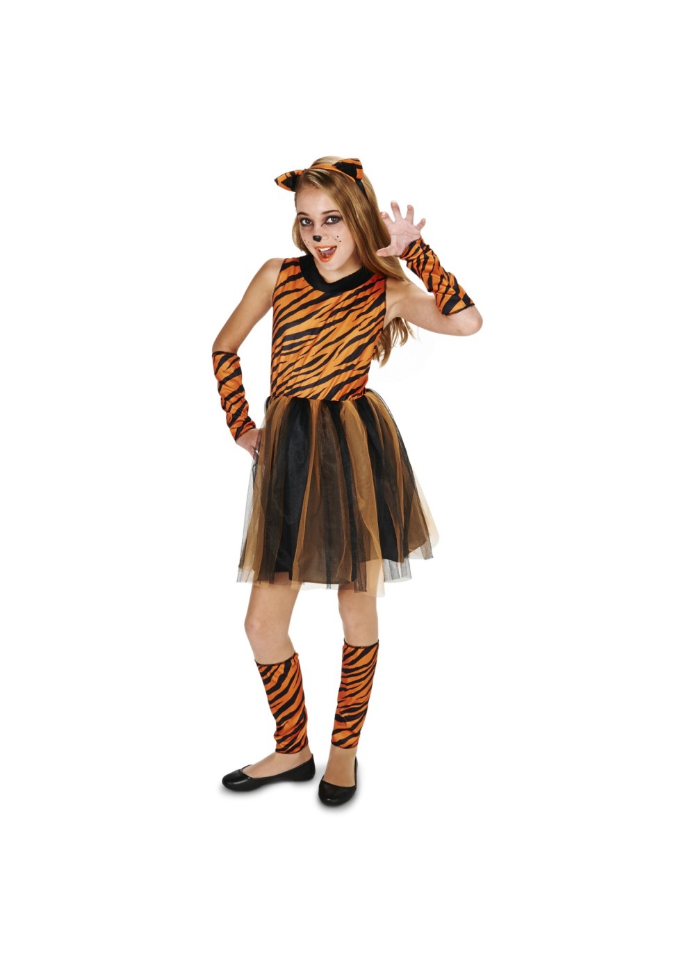 Prowling Tigress Teen Girls Costume