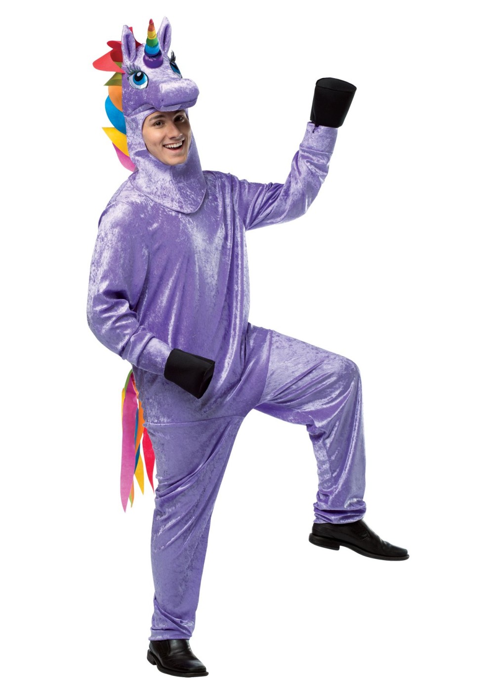 Mens Purple Unicorn Costume