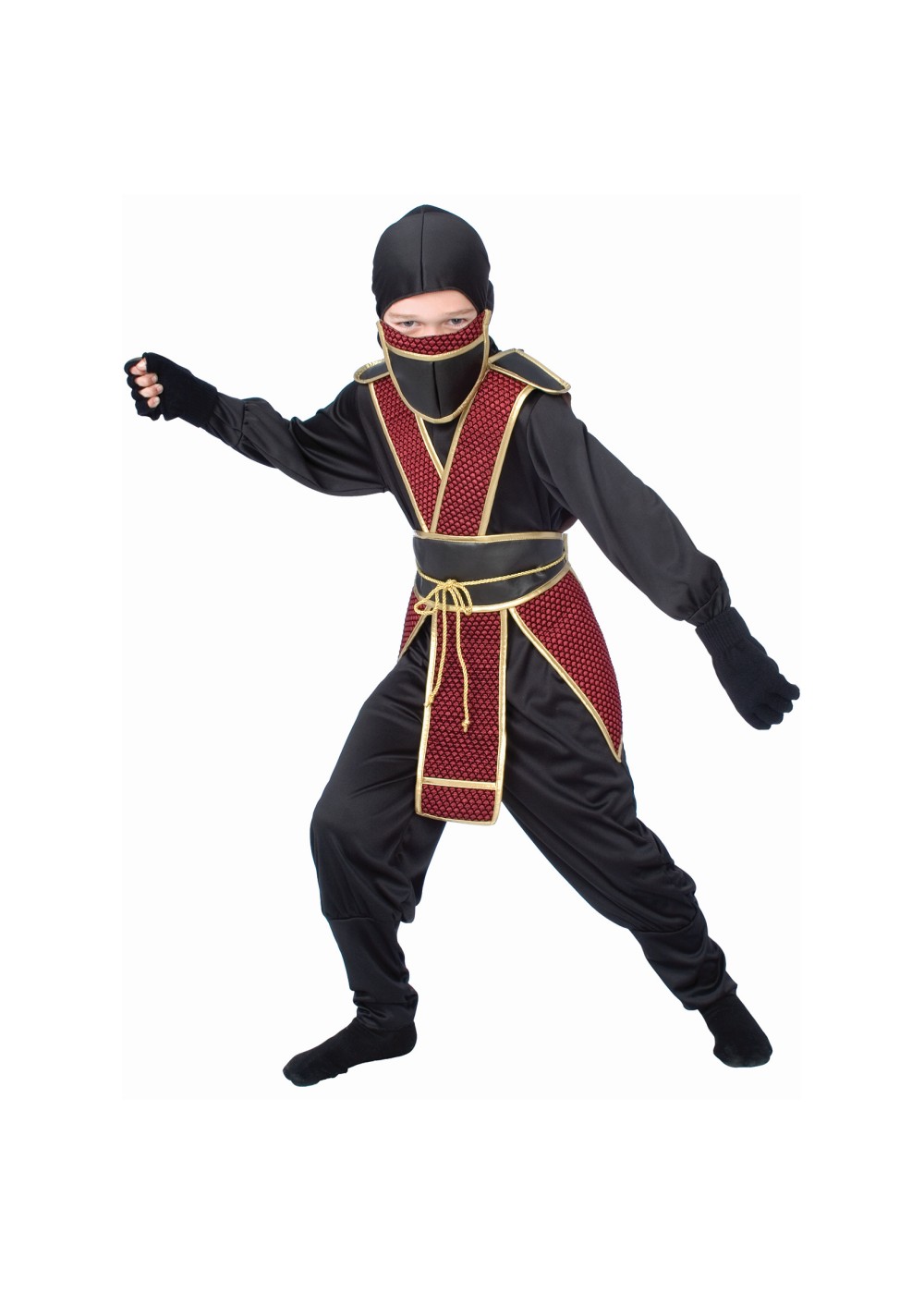 Samurai Ninja Boys Costume