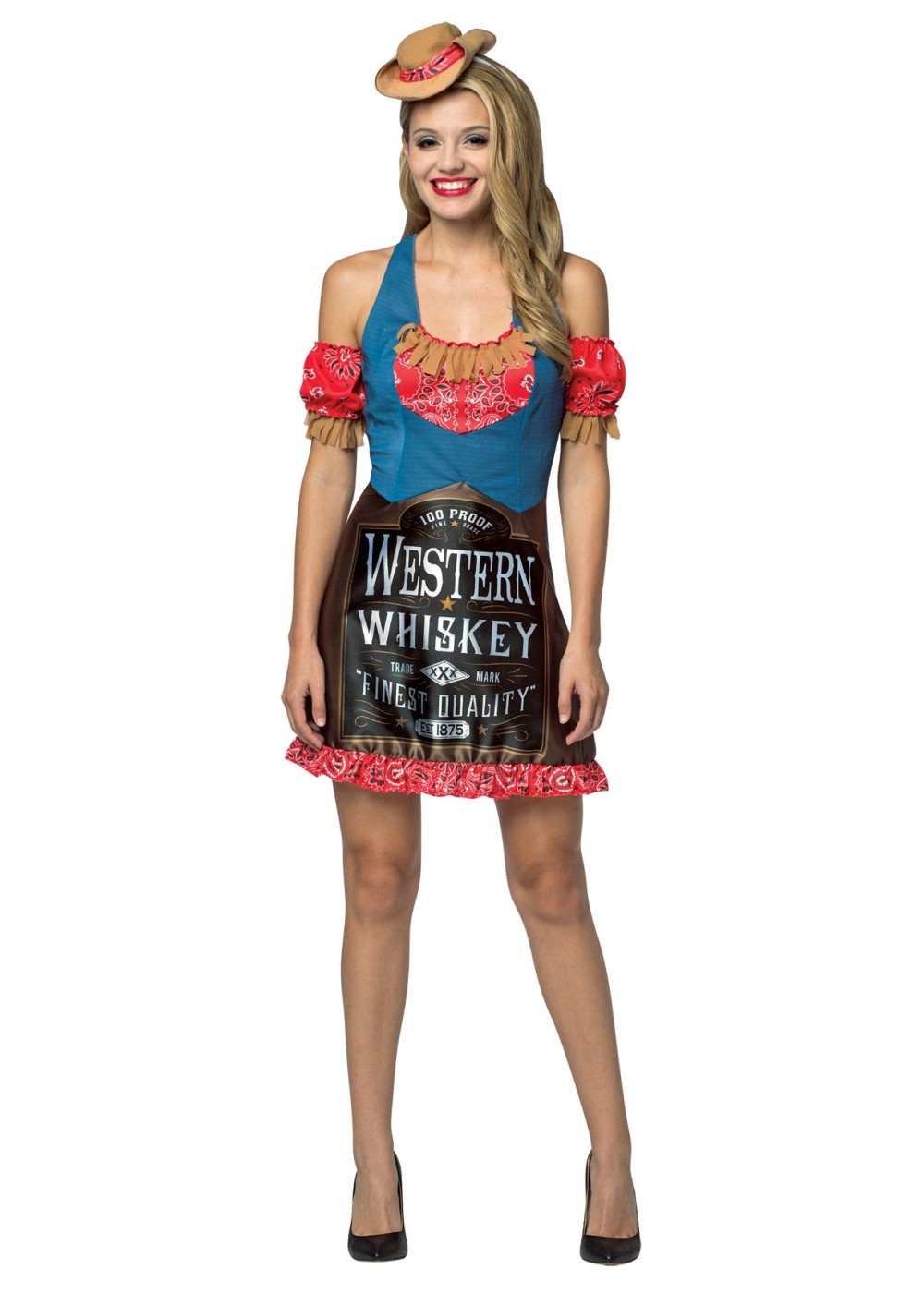 Womens Whiskey Dress Costume