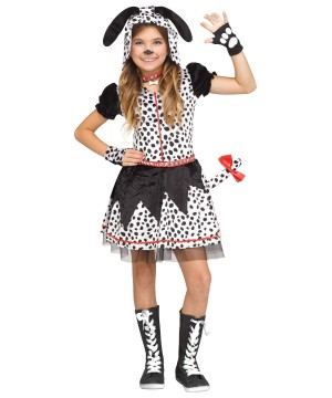 Dalmatian Doll Girl Costume