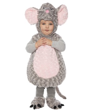 Plush Mouse Baby Costume