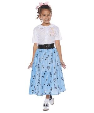 50's Poodle Skirt Girl Costume