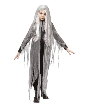 Girls Zombie Ghost Costume