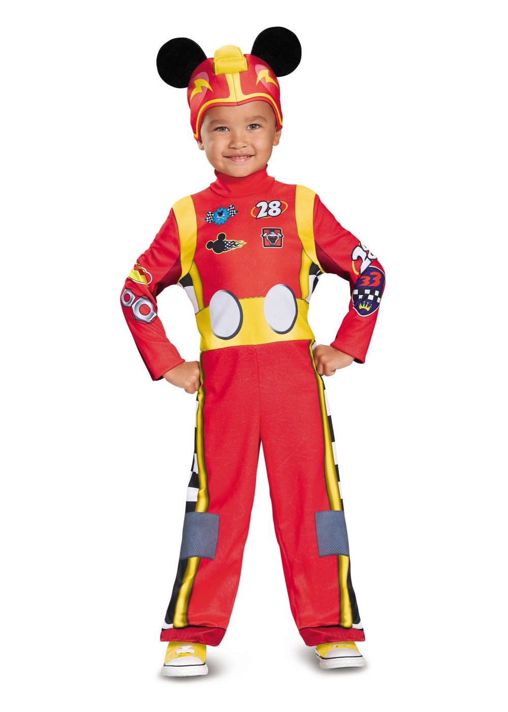 Racer Mickey Toddler Boys Costume