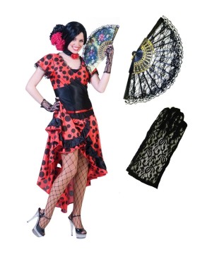 Womens Flamenco Kit Costume