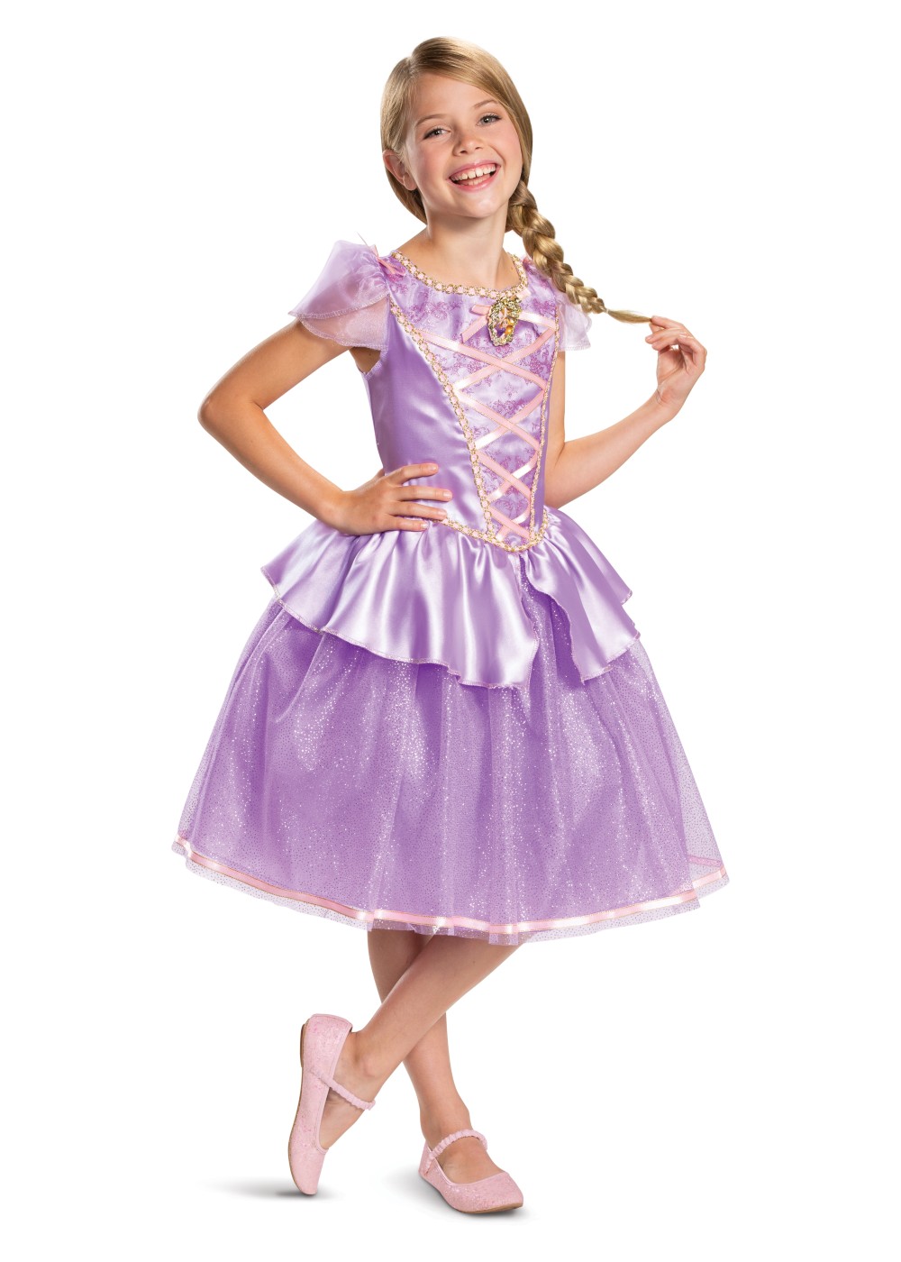 Kids Disneys Rapunzel Girl Costume