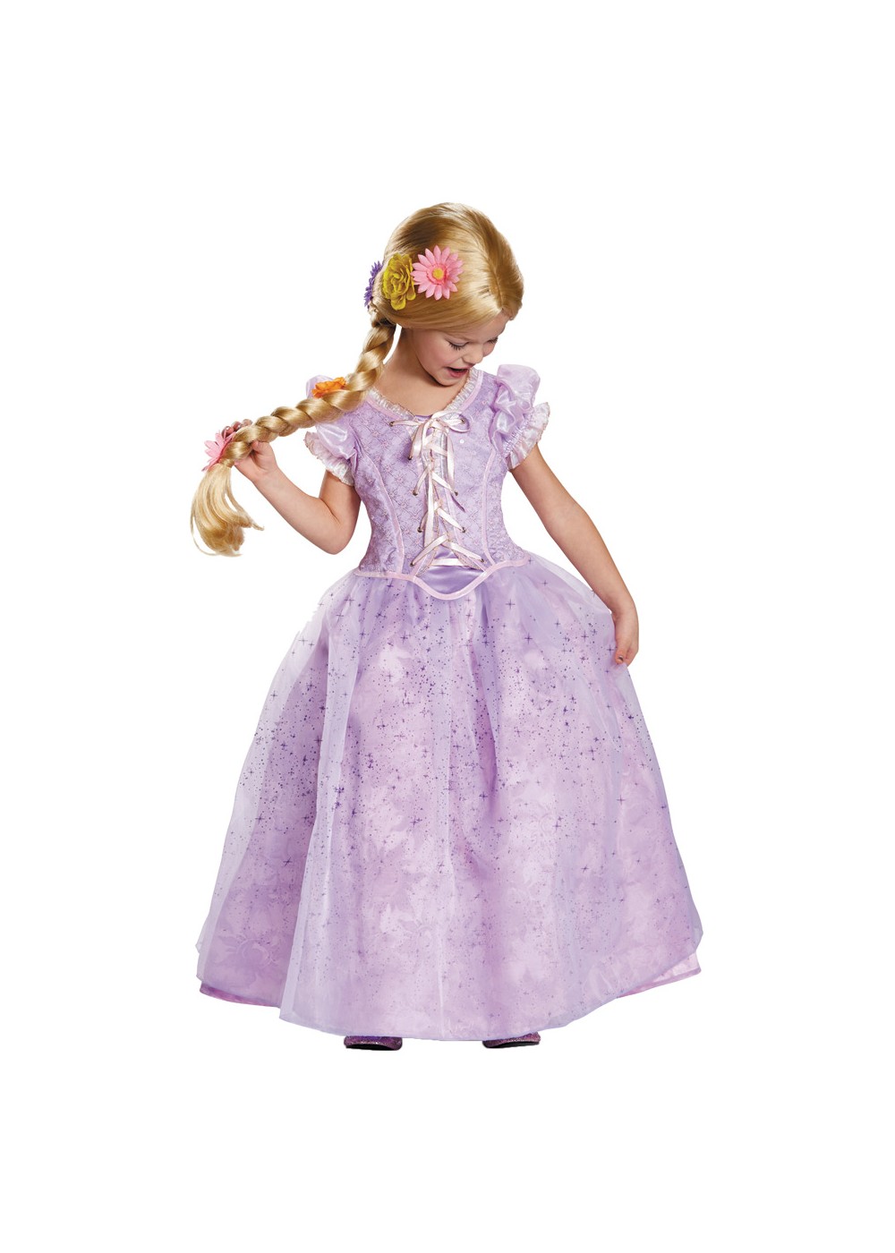 Kids Disneys Rapunzel Girls Prestige Costume
