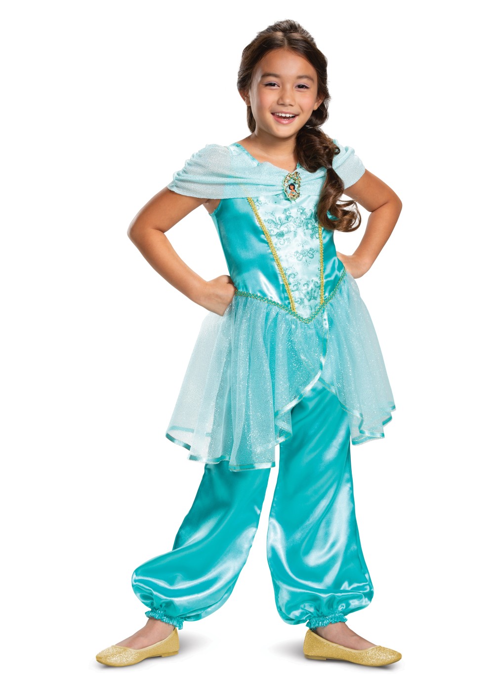 Kids Disney Jasmine Classic Girls Costume