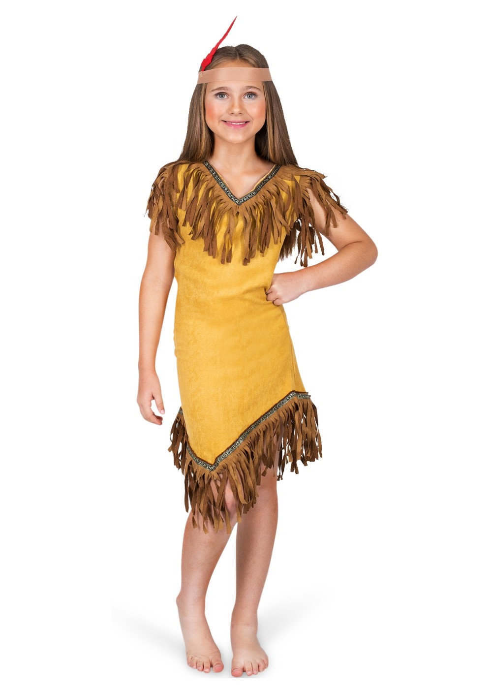 Kids Pocahontas Girls Costume