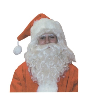 Santa Wig & Beard Christmas Costume Accessory