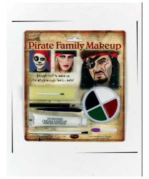 Pirate Family Costume Makeup Kit
