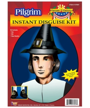 Pilgrim Man Costume Kit
