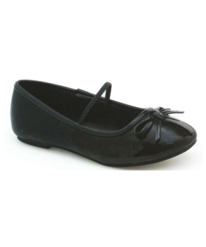 Black Ballet Flat - Kids Shoes