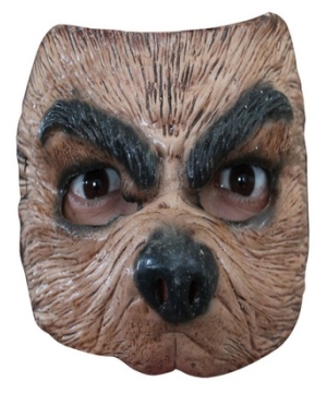 Wolf Adult Half Mask