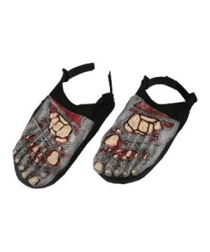 Zombie Adult Foot Covers