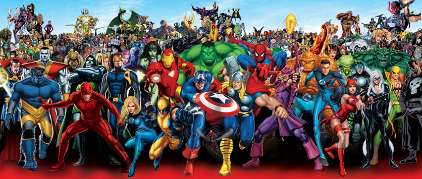 A Look Back at Classic Marvel Superhero Men's Costumes