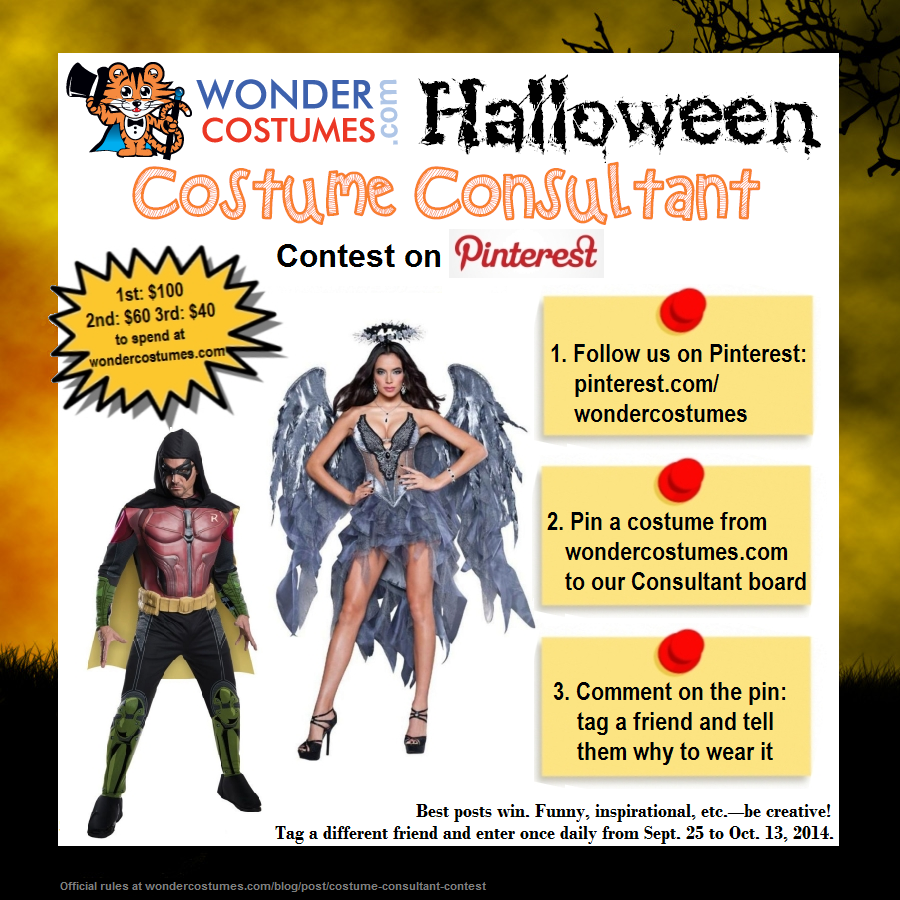 Pinterest Costume Consultant Contest Rules