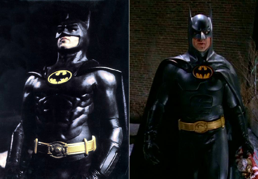 Batman Movie Costumes Comparison