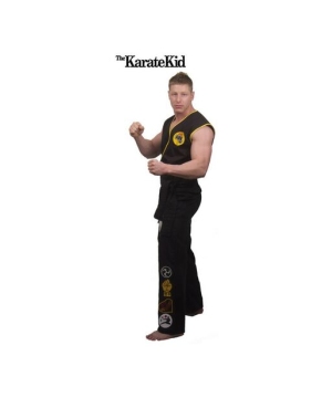 Adult Cobra Kai Replica Gi Movie Halloween Costume - Movie Costumes